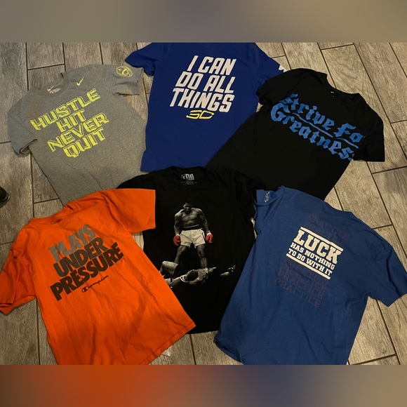 Other - Graphic t-shirt bundle men’s size small athletic tees
